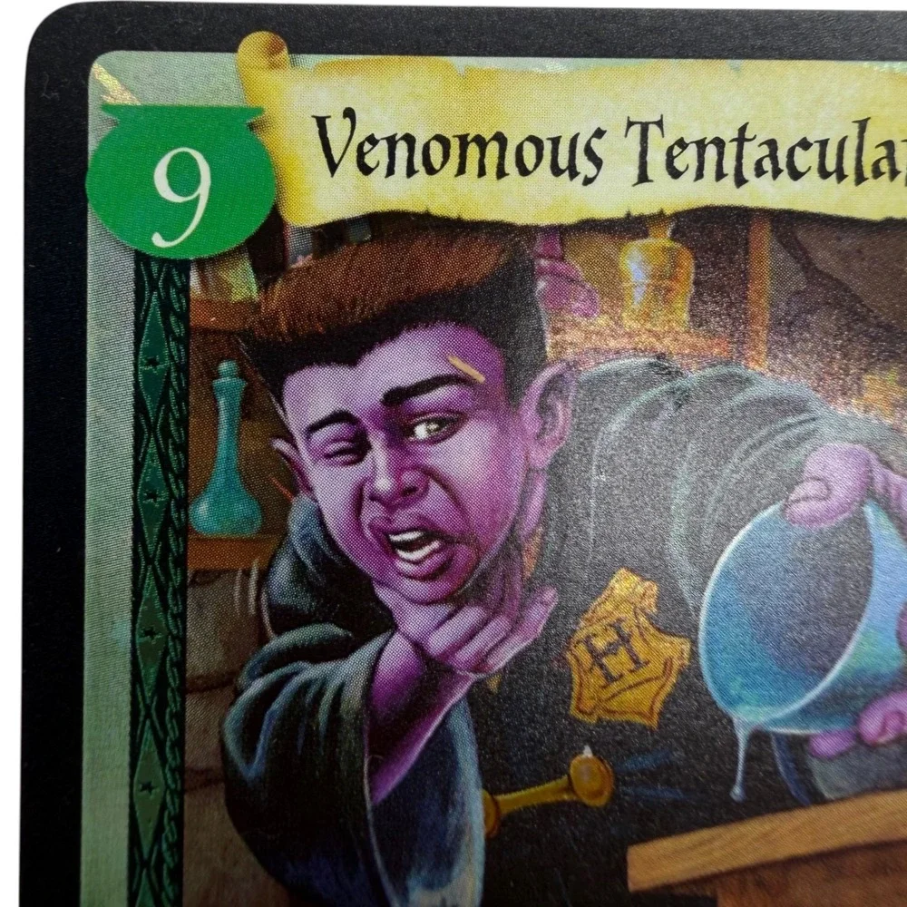 Harry Potter TCG Venomous Tentacular Juice 52/140 Holo Rare Foil Card 2002 EX